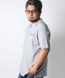 MARUKAWA(大きいサイズのマルカワ)/【cosby】 大きいサイズ メンズ コスビー カノコ 半袖 ポロシャツ ブランド/ミディアムグレー