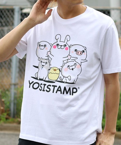 MARUKAWA(マルカワ)/【YOSISTAMP】ヨッシースタンプ 半袖Tシャツ/柄1