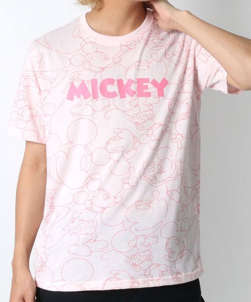 MARUKAWA(マルカワ)/【Disney】ディズニー 総柄 半袖Tシャツ/柄1