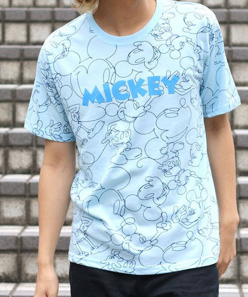 MARUKAWA(マルカワ)/【Disney】ディズニー 総柄 半袖Tシャツ/柄2
