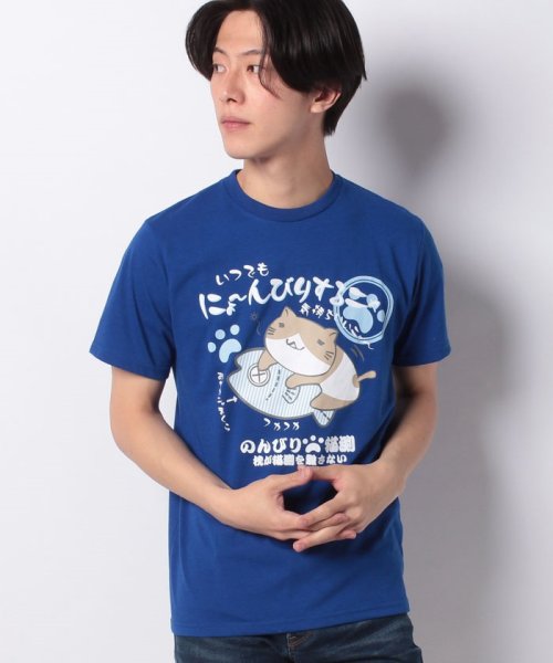 MARUKAWA(マルカワ)/ねこぶちさん プリント 半袖Tシャツ/柄2