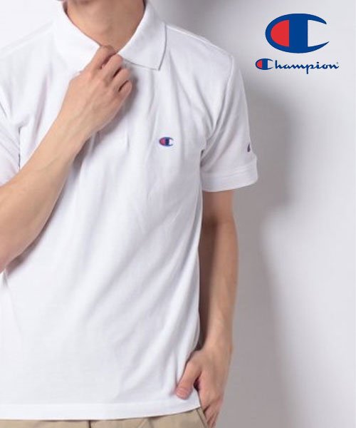 Champion チャンピオン カノコ ワンポイント ポロシャツ マルカワ Marukawa Magaseek Champion チャンピオン カノコ ワンポイント ポロシャツ マルカワ Marukawa Magaseek