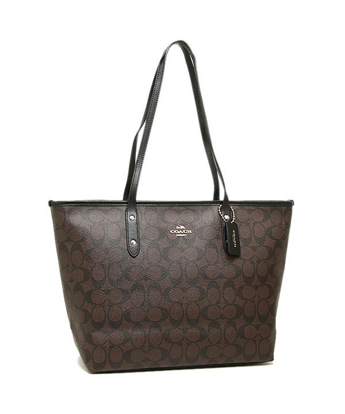 コーチ バッグ アウトレット COACH F58292 シグネチャー シティジップトート トートバッグ