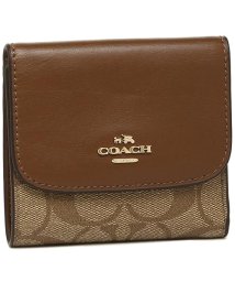 COACH(コーチ)/コーチ 財布 アウトレット COACH F87589 シグネチャー スモール ウォレット 二つ折り財布/サドル