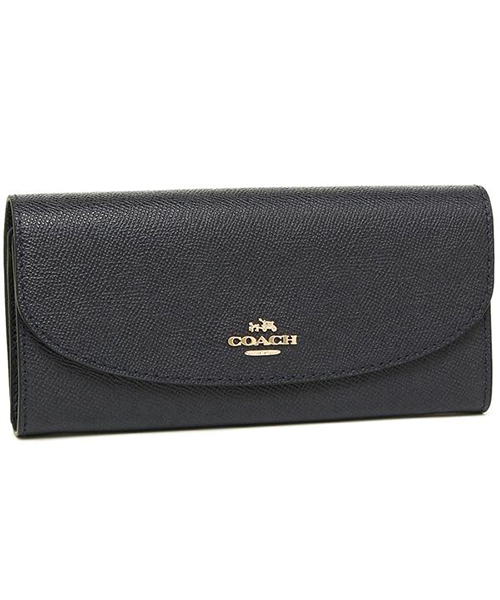 コーチ 財布 アウトレット COACH F54009 クロスグレイン レザー スリム ...