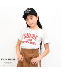 RiCO SUCRE(リコ シュクレ)/袖穴あきTシャツ/オフホワイト