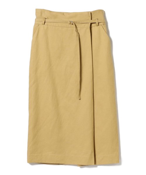 セール Ray Beams ハイウエスト ベルテッド タイト スカート ビームス アウトレット Beams Outlet Magaseek