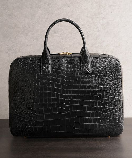 クロコダイル バッグ メンズ スモールクロコダイル ポロサス サンキョウショウカイ Sankyoshokai Magaseek