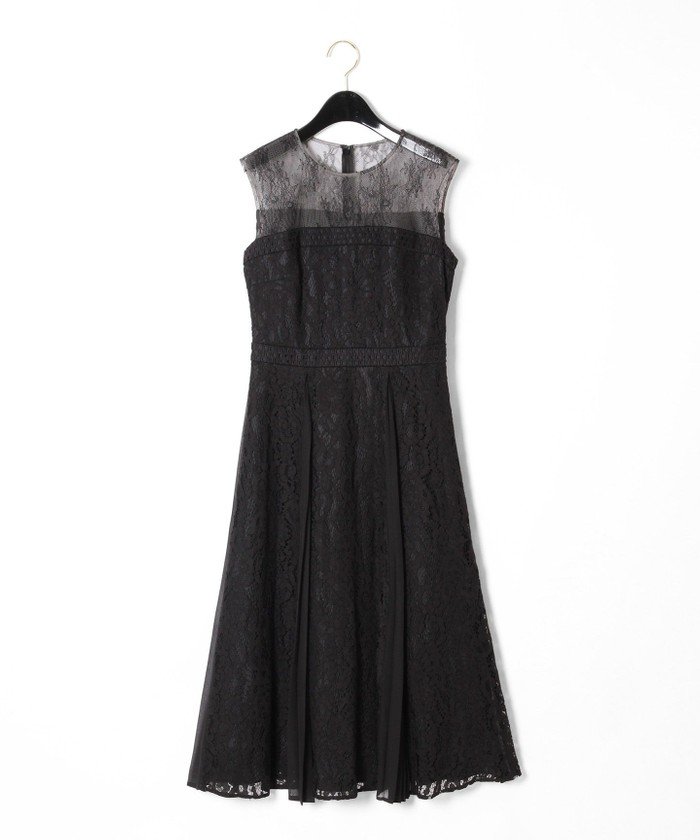 セール レースプリーツフレアワンピース グレースコンチネンタル Grace Continental Magaseek