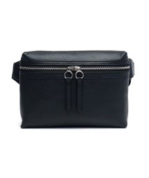 ST.UNIVERSEL(セントユニバーセル)/ボディバッグ メンズ 斜めがけ セントユニバーセル ST.UNIVERSEL SAFFIANO BODY BAG サフィアーノ 本革 STU－SF300/ブラック