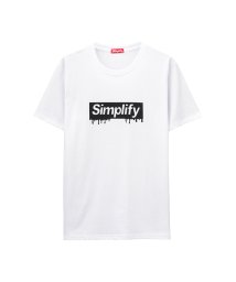 MAC HOUSE(men)(マックハウス（メンズ）)/T－GRAPHICS Simplify プリントTシャツ EJ193－MC139/ホワイトA