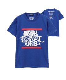 MAC HOUSE(men)(マックハウス（メンズ）)/T－GRAPHICS 学研ダイナソーTシャツ EJ193－KB094/ブルー