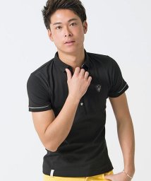 VIOLA(ヴィオラ)/VIOLA【ヴィオラ】パイピングポロシャツ半袖シャツ/ブラック
