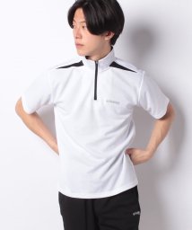 MARUKAWA(マルカワ)/【Kaepa】ケイパ ドライ ワッフル ハーフジップ 半袖Tシャツ/ホワイト