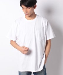 MARUKAWA(大きいサイズのマルカワ)/【EDWIN】 大きいサイズ メンズ エドウィン ポケット 付き 半袖 Tシャツ ブランド/ホワイト