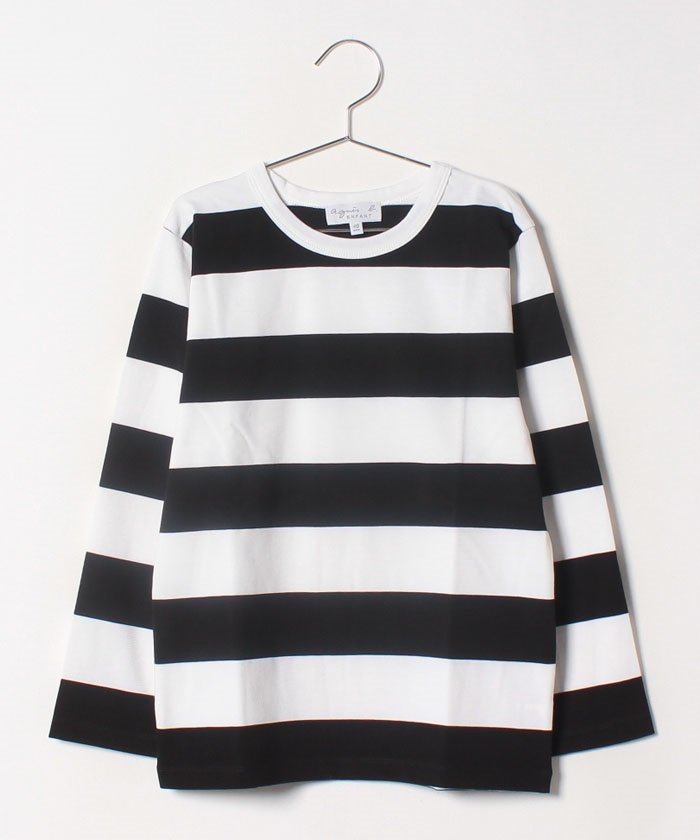 J019 E Ts ボーダーtシャツ アニエスベー アンファン Agnes B Enfant Magaseek