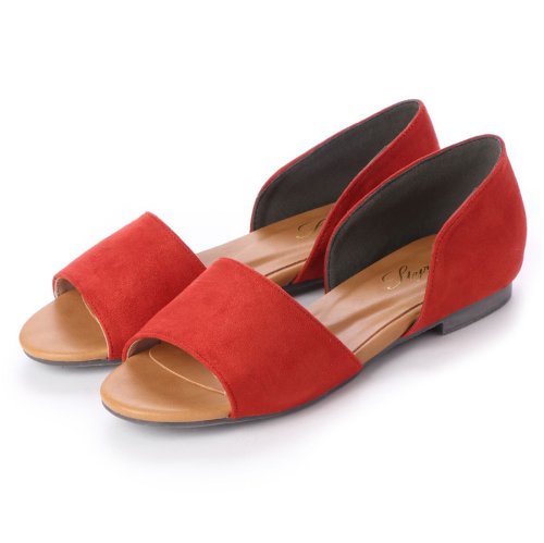 オープントゥセパレートパンプス ジーラ Geera Magaseek