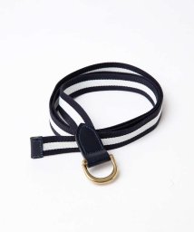 Rouge vif la cle(ルージュヴィフラクレ)/Haddon Jones Webbing Belt：ベルト/ネイビー