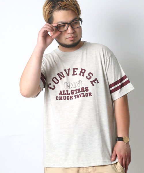 Converse 大きいサイズ メンズ コンバース Tシャツ 半袖 プリント
