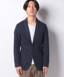 BENETTON (mens)(ベネトン（メンズ）)/ピケストレッチ2ボタンジャケット/ネイビー