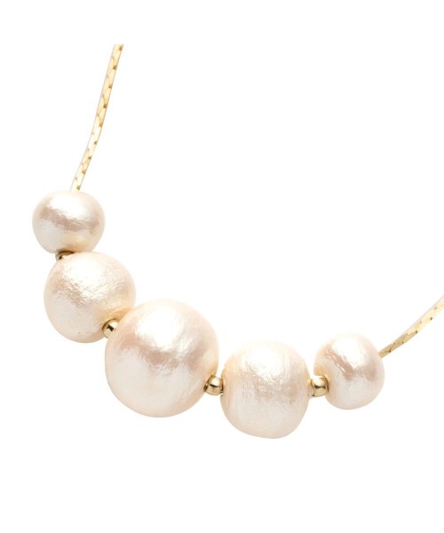 女性らしさを引き立たせてくれる 高品質5連コットンパールネックレス クリームドット Cream Dot Magaseek 女性らしさを引き立たせてくれる 高品質5連コットンパールネックレス クリームドット Cream Dot Magaseek