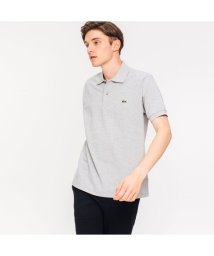 LACOSTE Mens(ラコステ　メンズ)/『L1264』定番半袖ポロシャツ（杢糸）/グレー