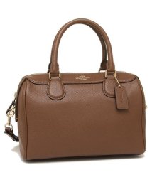 COACH(コーチ)/コーチ バッグ アウトレット COACH F57521 F32202 クロスグレーンレザー ミニベネット サッチェル ハンドバッグ ショルダーバッグ/ブラウン