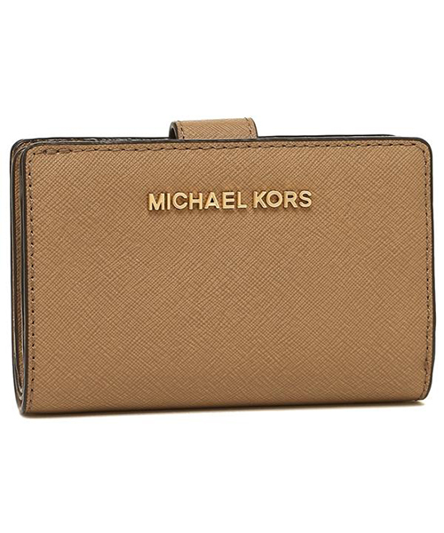 マイケルコース 財布 アウトレット MICHAEL KORS 35F7GTVF2L JET SET TRAVEL WALLET レディース  二つ折り財布 無地