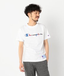 GLOSTER(GLOSTER)/【CHAMPION/チャンピオン】ロゴ刺繍Tシャツ C3－H371/ホワイト