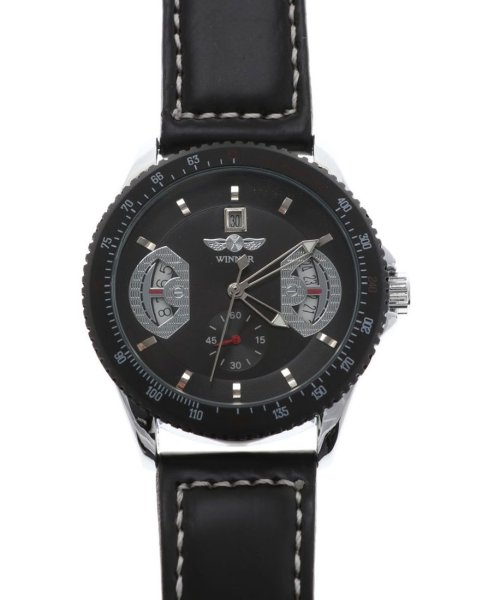 SP(エスピー)/【ATW】自動巻き腕時計 ATW007 メンズ腕時計/ブラック系