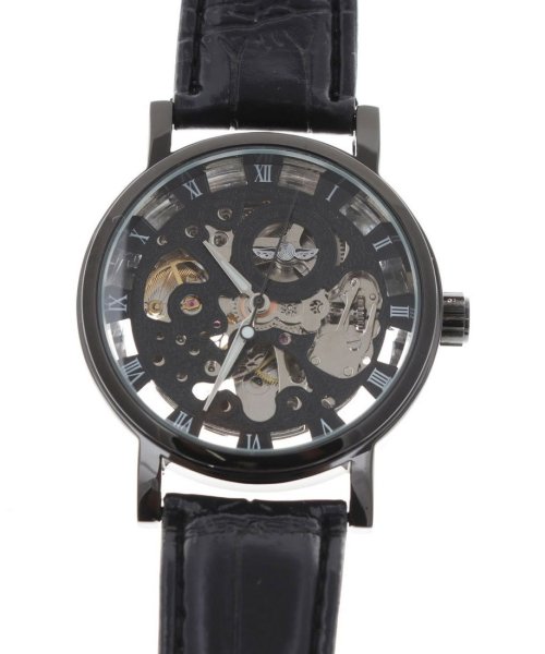 SP(エスピー)/【ATW】自動巻き腕時計 ATW022 メンズ腕時計/ブラック系