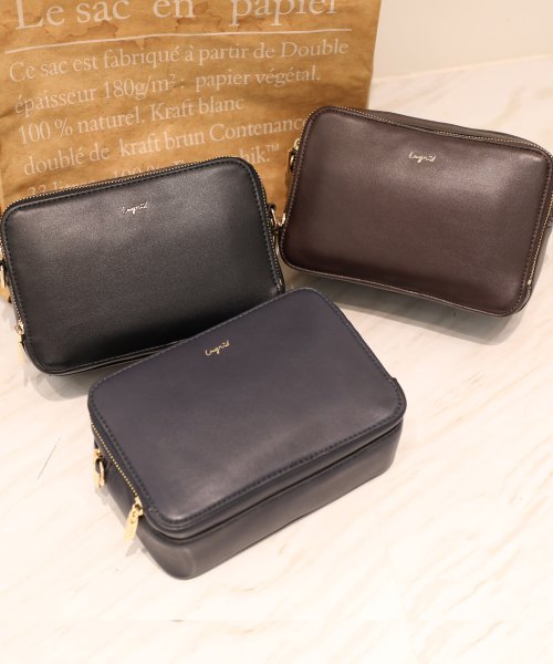 お財布ショルダー スムースレザー アングリッド バッグ Ungrid Bag Magaseek お財布ショルダー スムースレザー アングリッド バッグ Ungrid Bag Magaseek