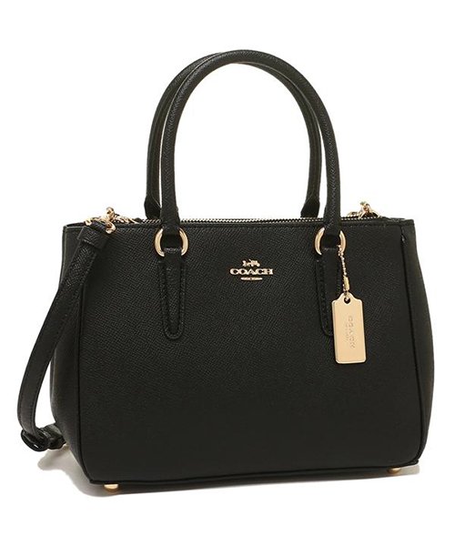 COACH(コーチ)/コーチ トートバッグ ショルダーバッグ レディース アウトレット COACH F44962 IMBLK ブラック/ブラック