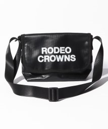 RODEO CROWNS(BAG)(ロデオクラウンズ（バッグ）)/【RODEO CROWNS】TARPAULIN FLAP SHOULDER/BK