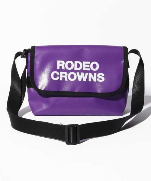 RODEO CROWNS(BAG)(ロデオクラウンズ（バッグ）)/【RODEO CROWNS】TARPAULIN FLAP SHOULDER/PU