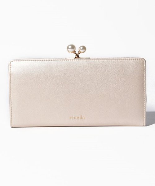 rienda(BAG)(リエンダ（バッグ）)/【rienda】PEARL LONG WALLET/OWH