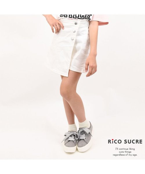 RiCO SUCRE(リコ シュクレ)/ラップスカパン/オフホワイト
