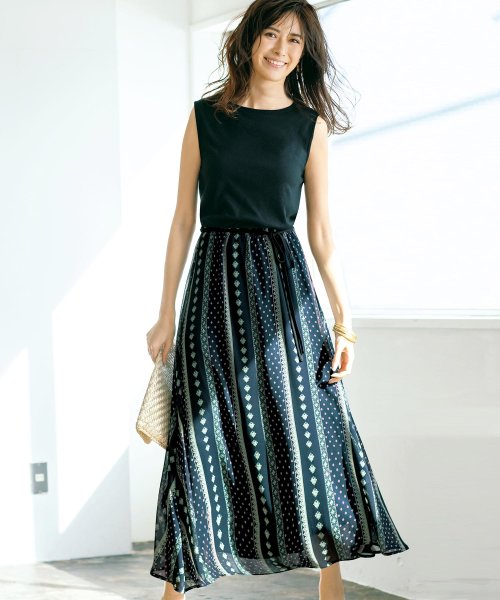 ノースリーブマキシワンピース ラナン Ranan Magaseek