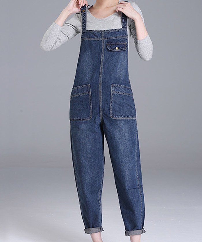ジーンズ サロペット デニム オーバーオール デニムパンツ サスペンダー ジーパン 即納 ミニミニストア Miniministore Magaseek