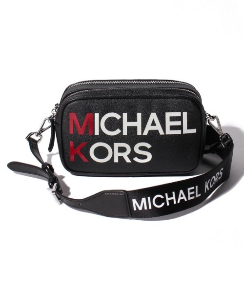 MICHAEL KORS(マイケルコース)/【MICHAEL KORS】CAMERA BAG/BLACK/WHITE