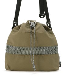 BEAVER(ビーバー)/CIE/シー　MESH MINI SHOULDERBAG メッシュミニショルダーバッグ/OLIVE