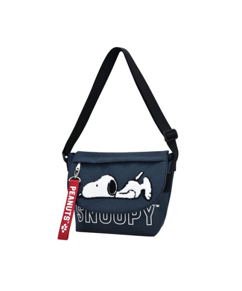 Snoopy スヌーピー ねそべりスヌーピー メッセンジャー メッセンジャーバッグ ショルダーバッグ ランナー Runner Magaseek