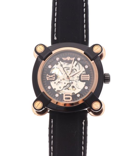 SP(エスピー)/【ATW】自動巻き腕時計 ATW036 メンズ腕時計/ブラック系
