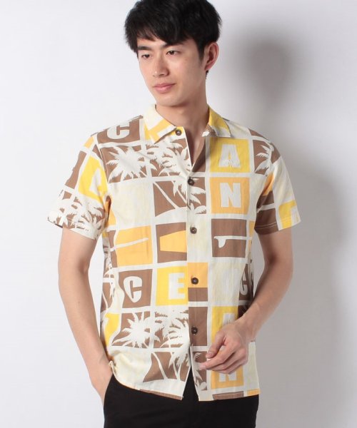 Ocean Pacific MENS(オーシャンパシフィック　メンズ)/メンズ S/S.シャツ/ブラウン