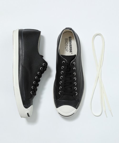 ADAM ET ROPE'(アダム　エ　ロペ)/JACK PURCELL RET LEATHER/BT/ブラック（01）