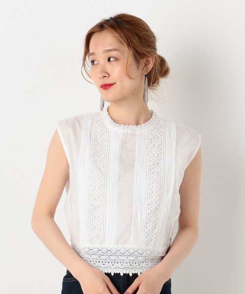 A レースノースリーブブラウス アルシーヴ Archives Magaseek