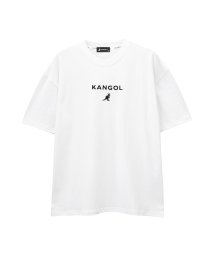 MAC HOUSE(men)(マックハウス（メンズ）)/KANGOL 刺繍Tシャツ 9273－0554/ホワイト