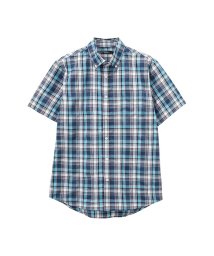MAC HOUSE(men)(マックハウス（メンズ）)/Real Standard チェック柄 ブロードシャツ NG193－MF015/ブルー