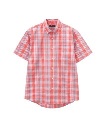 MAC HOUSE(men)(マックハウス（メンズ）)/Real Standard チェック柄 ブロードシャツ NG193－MF015/ピンク