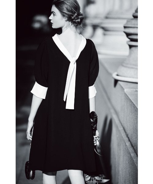 ボウタイaラインワンピース セルフォード Celford Magaseek